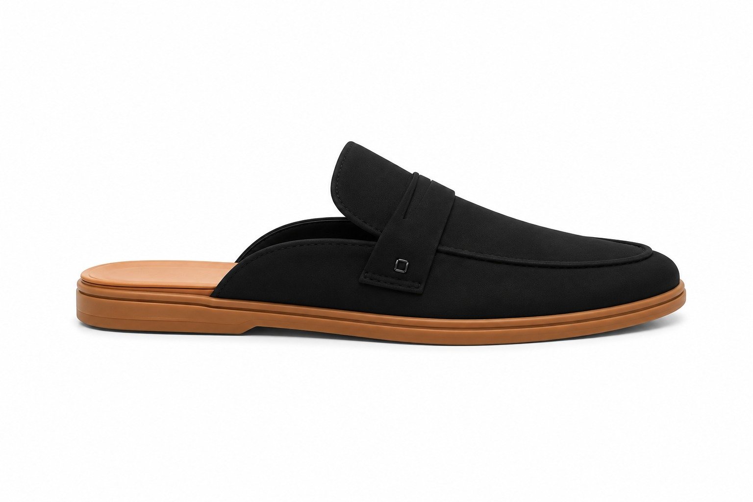 Handmade Classic Penny Loafer – Black - Image 2