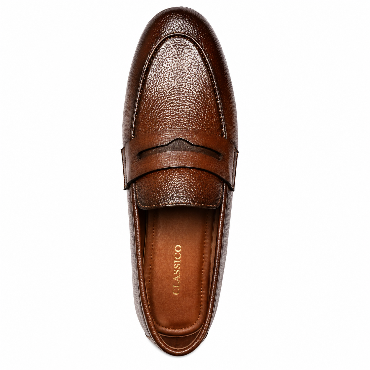 Soft Touch Classic Brown Loafer - Image 2