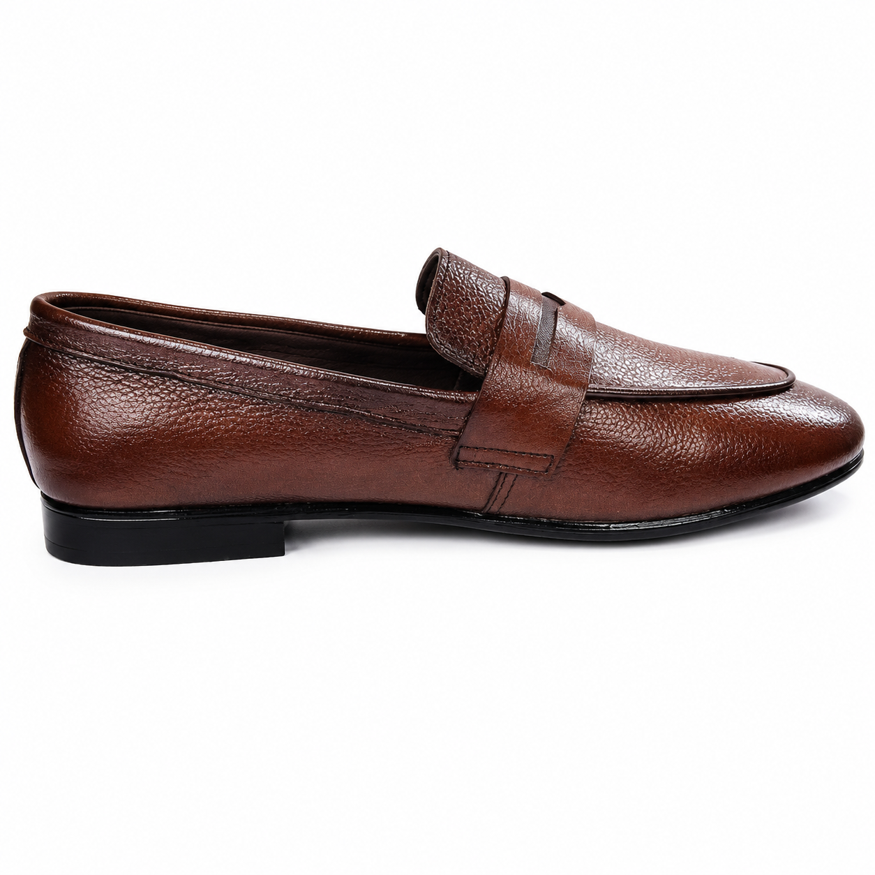 Soft Touch Classic Brown Loafer - Image 3