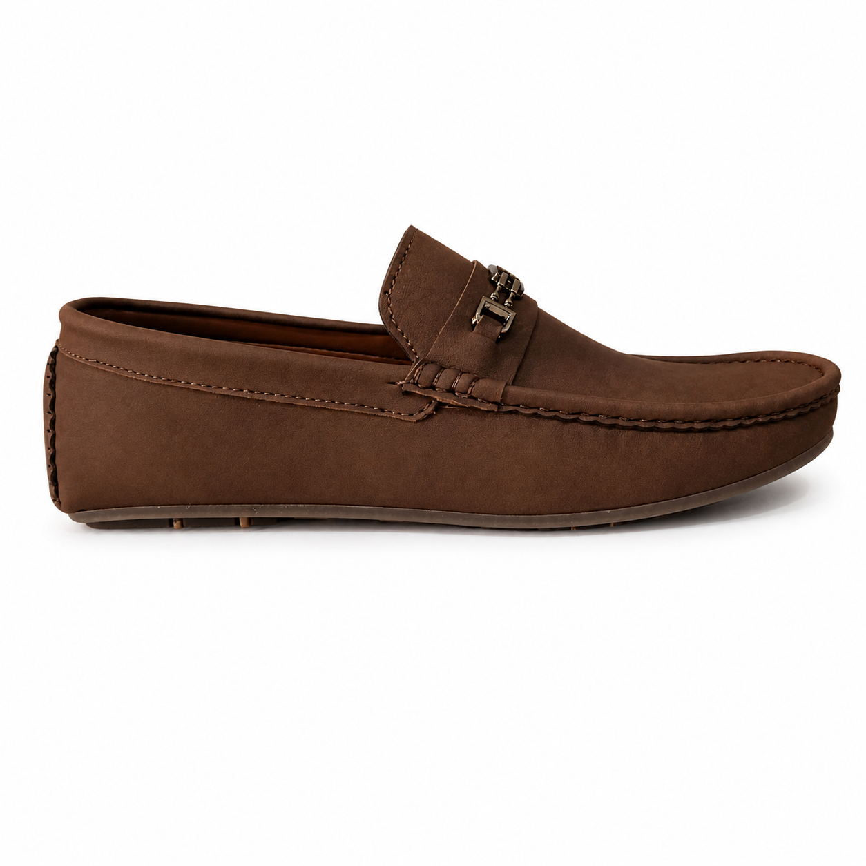 Classic Brown Handmade Loafer - Image 3